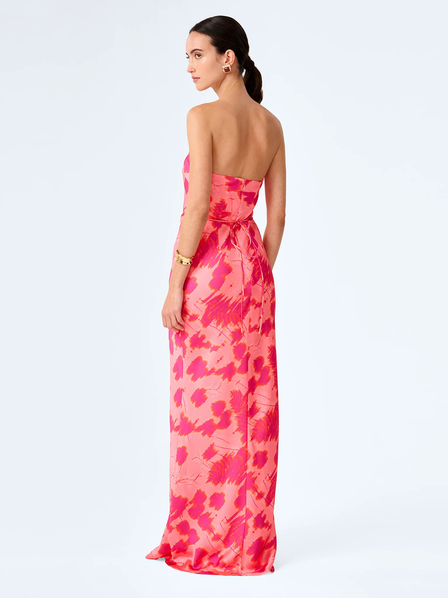 Amdra Dress in Sunset Blur Print - Image 5