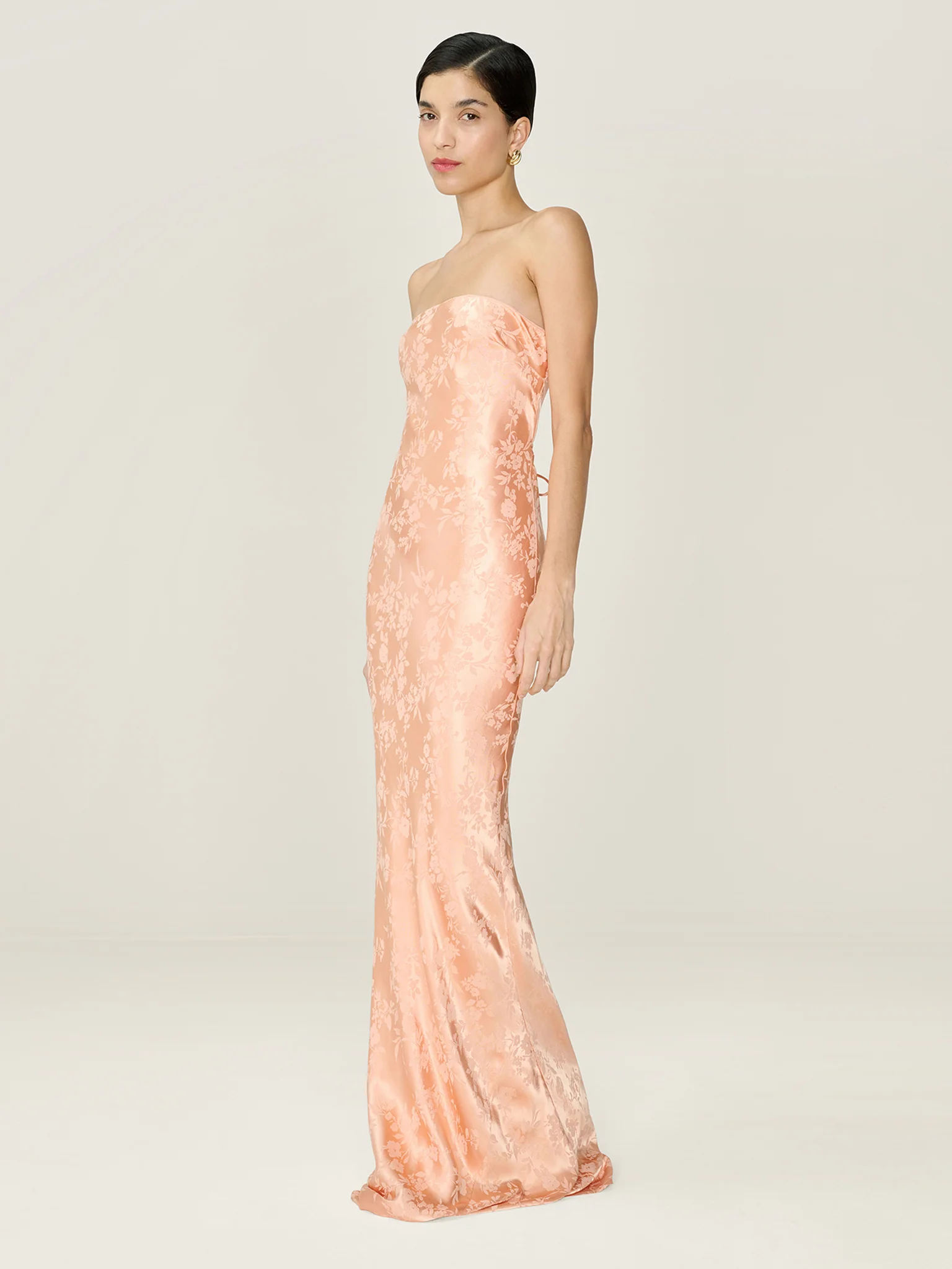 Amdra Jacquard Dress in Prairie Sunset - Image 3