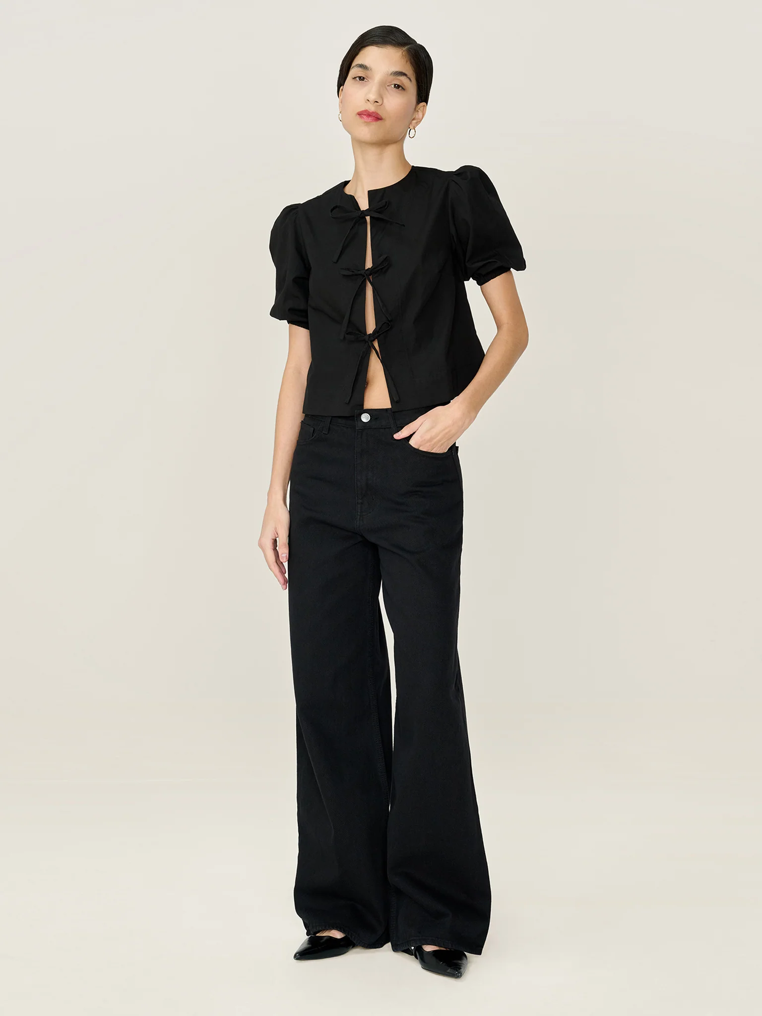 Apollo Blouse in Black