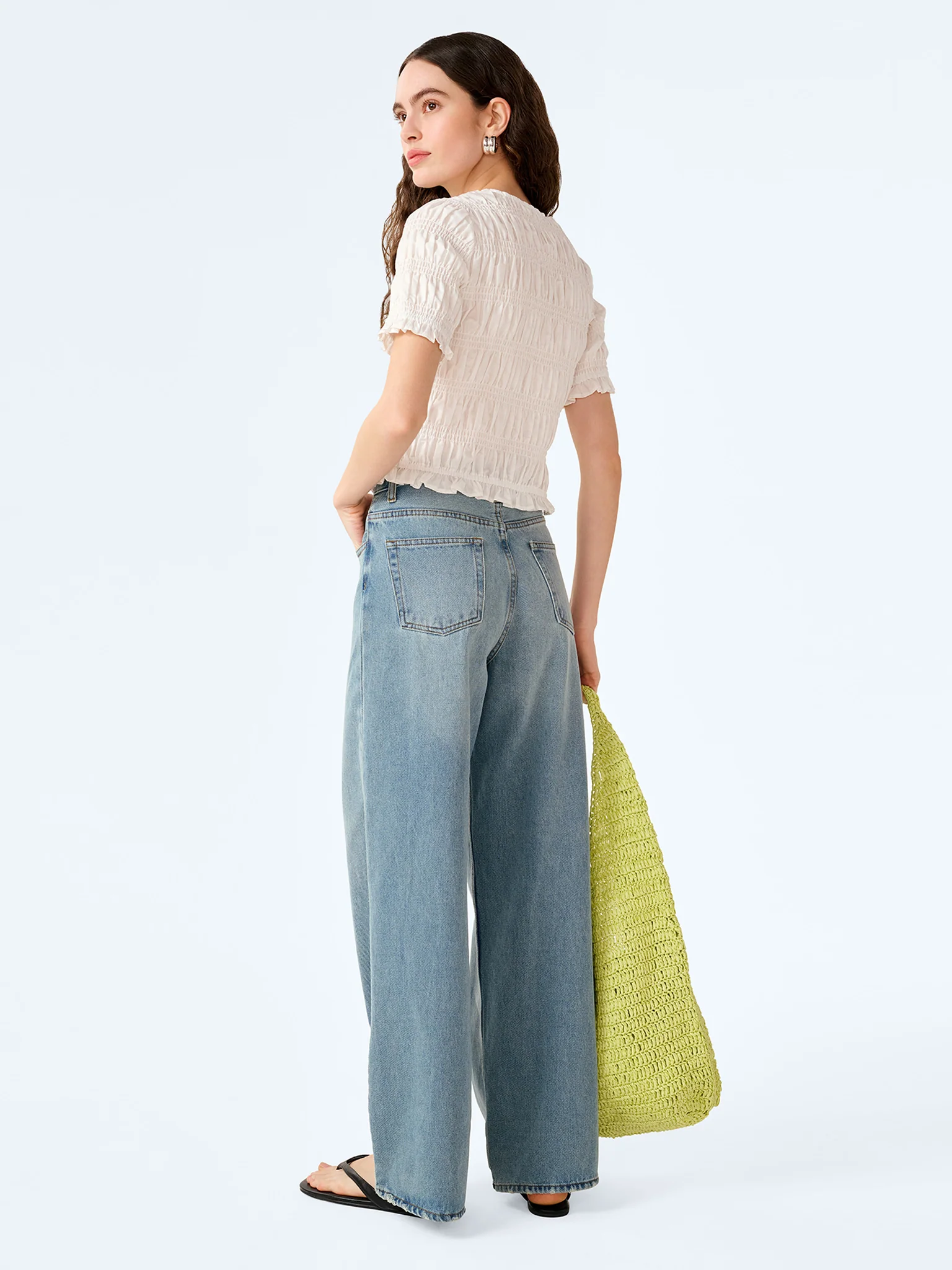 Burke Top in White - Image 5