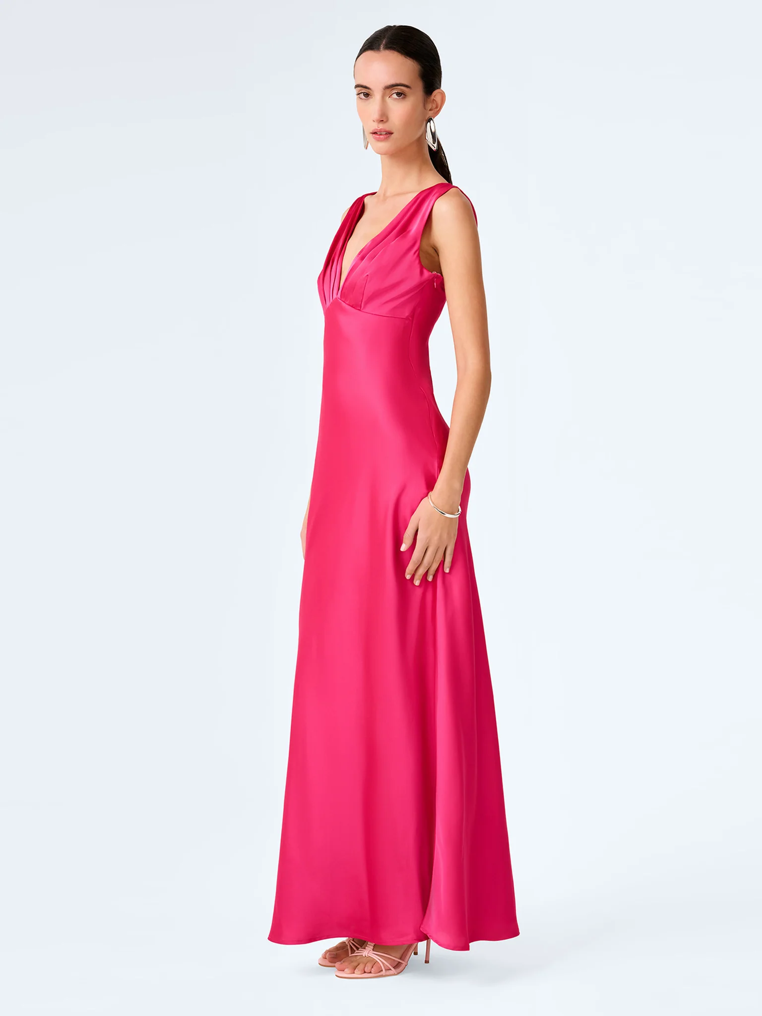 Casey Dress in Raspberry - Image 3