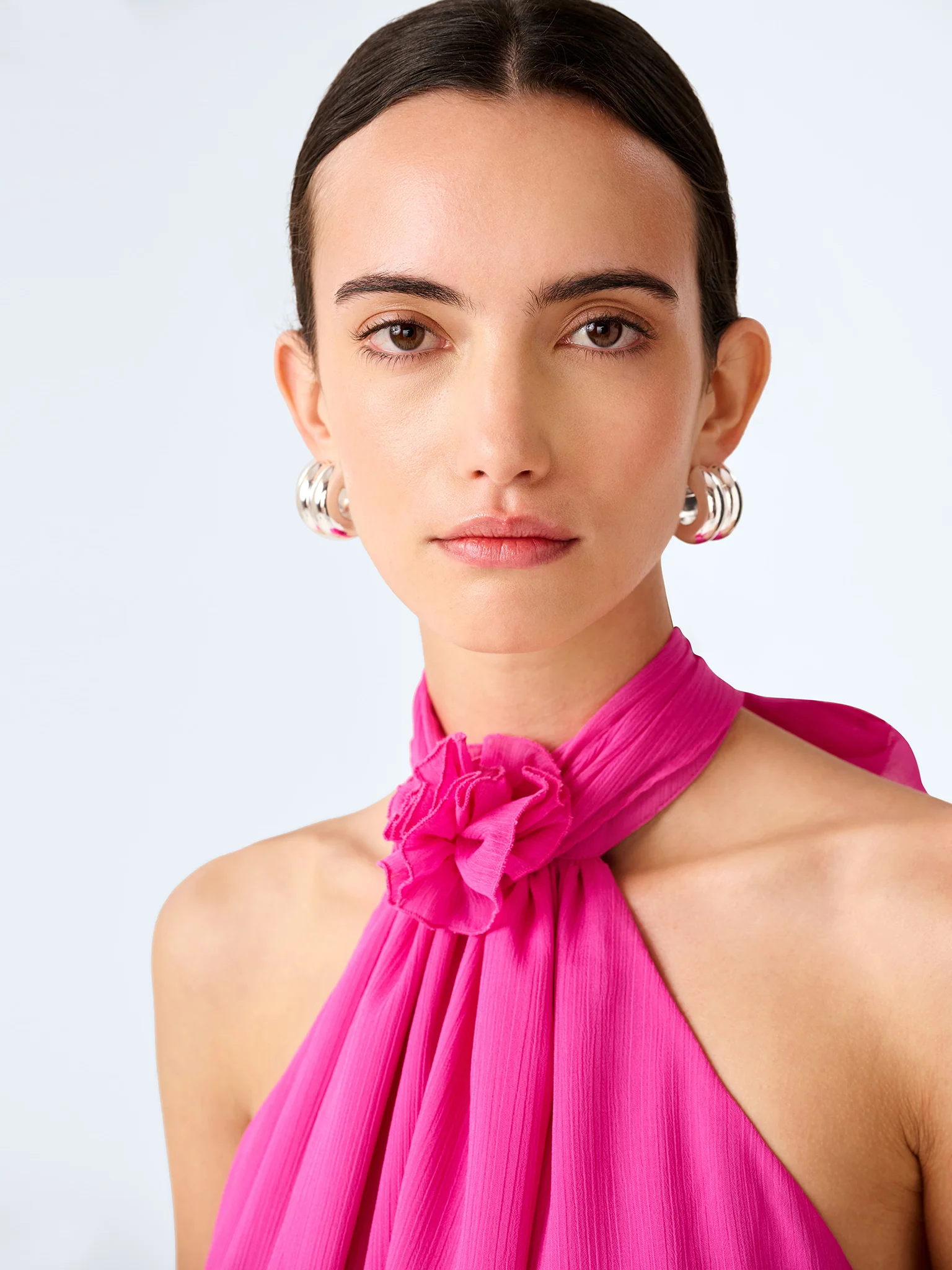 Demi Dress in Raspberry - Image 5