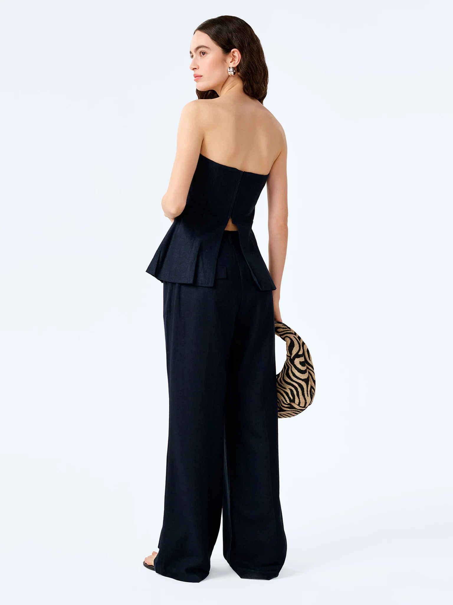 Etta Top in Navy - Image 3
