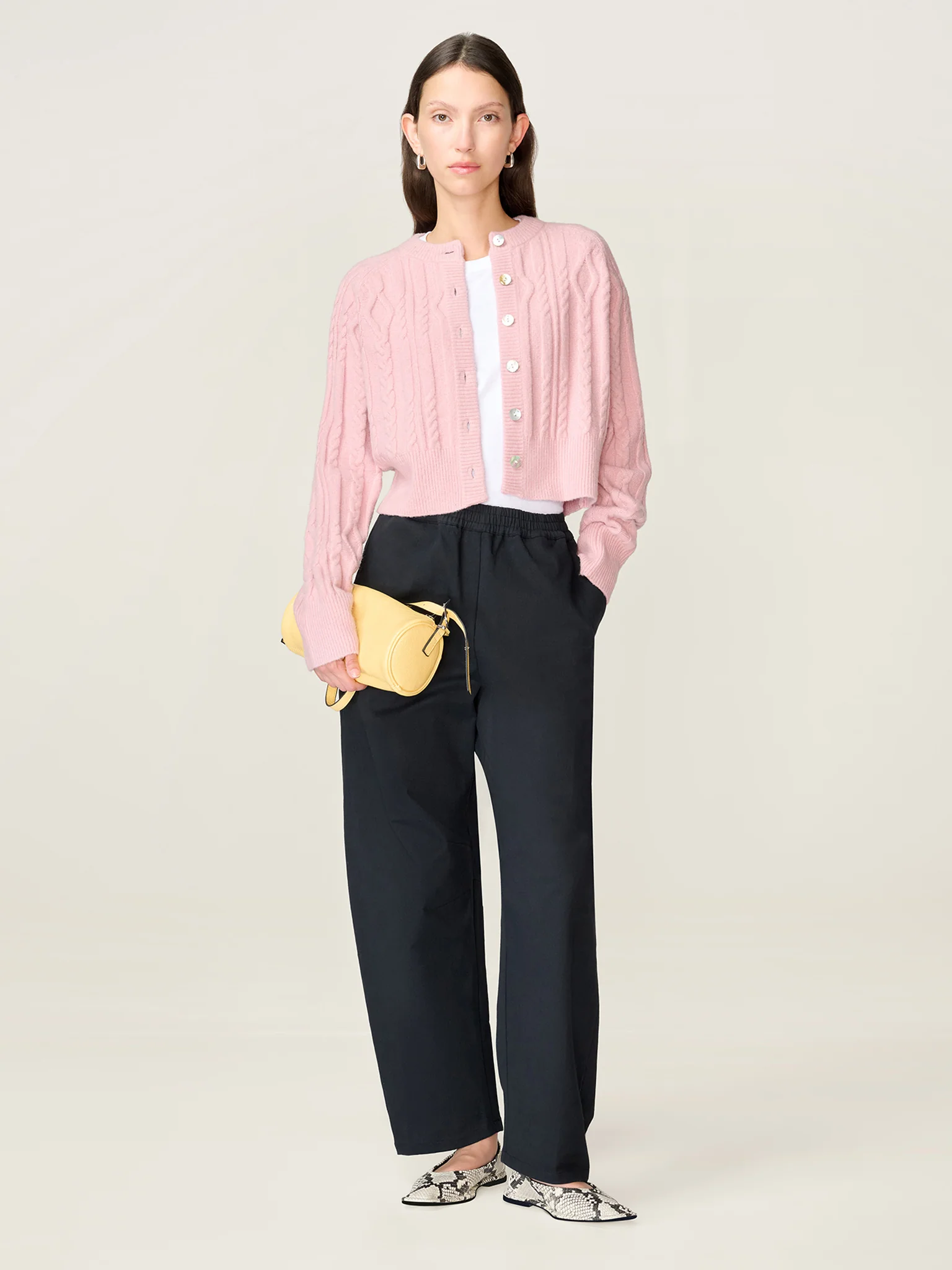 Ezra Trouser in Black