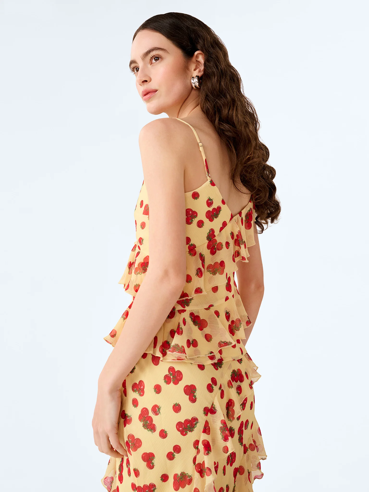 Francie Top in Tomato Print - Image 6