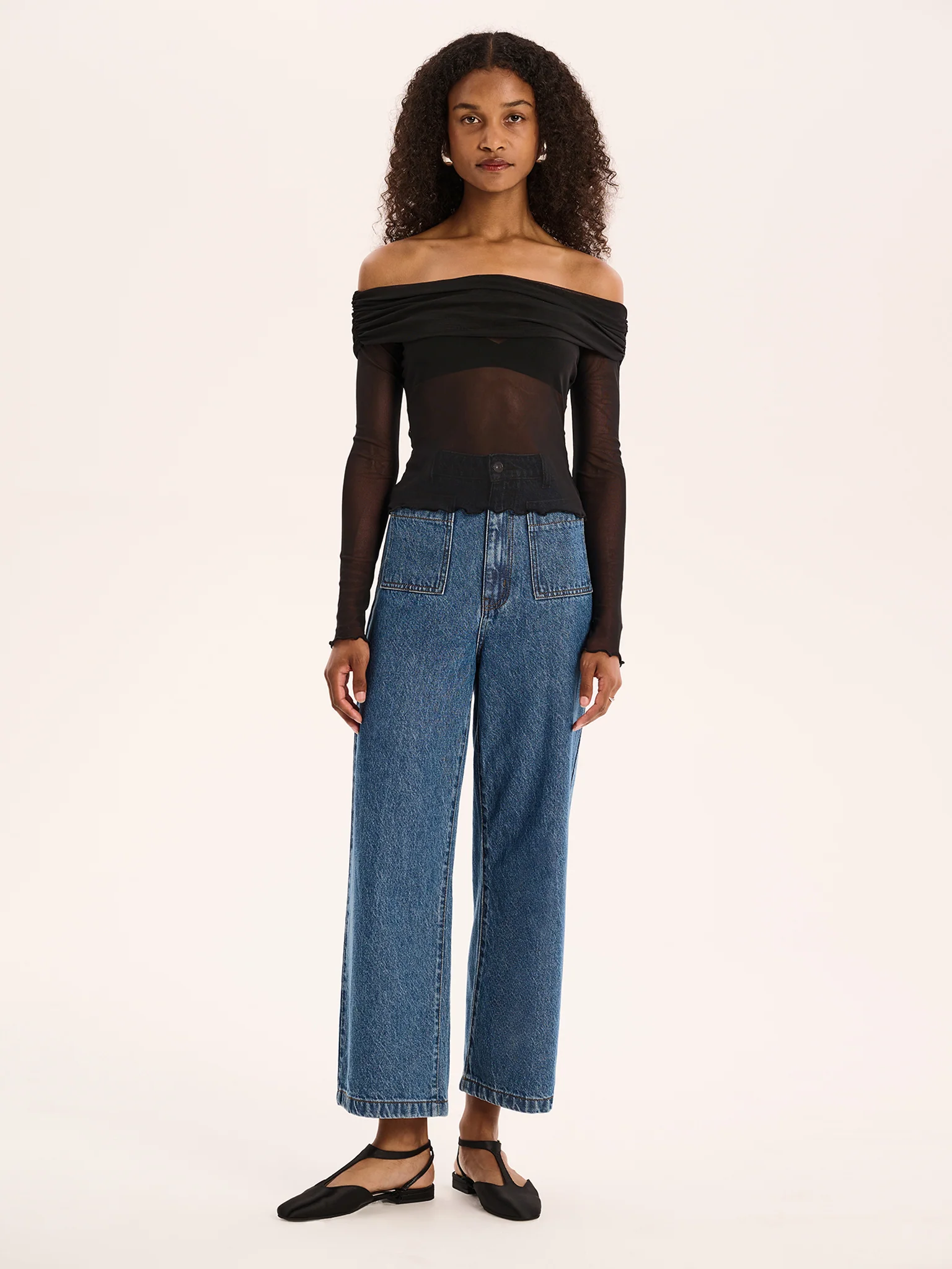 Freya Top in Black