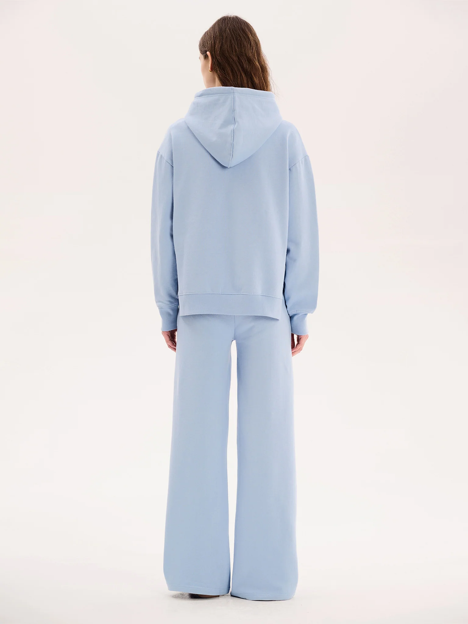 Georgie Straight Leg Jogger in Light Blue - Image 2