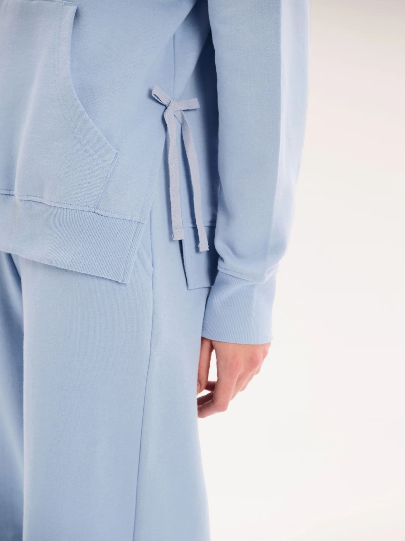 Georgie Straight Leg Jogger in Light Blue - Image 4