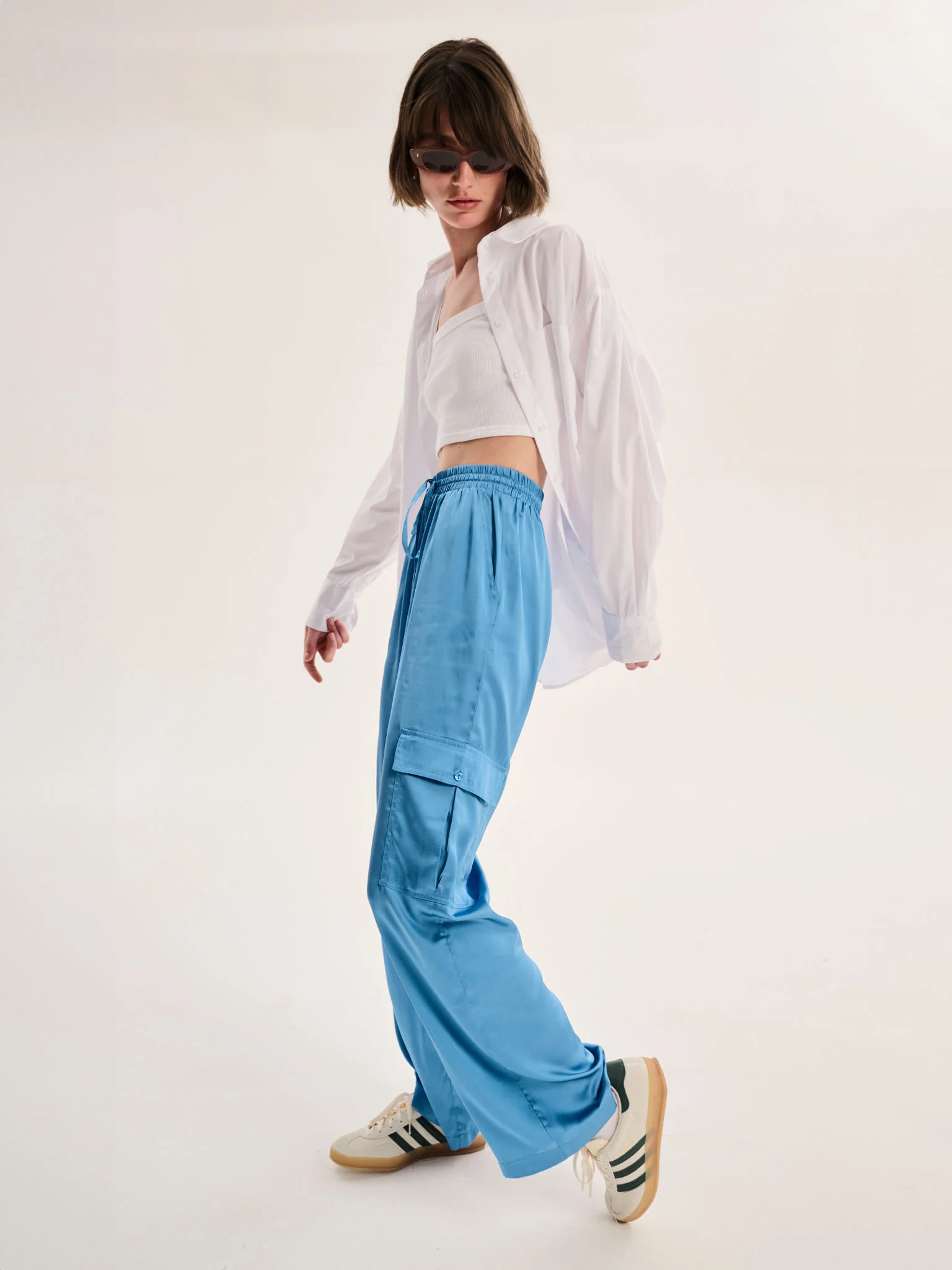 Ismerie Trouser in Light Blue - Image 2
