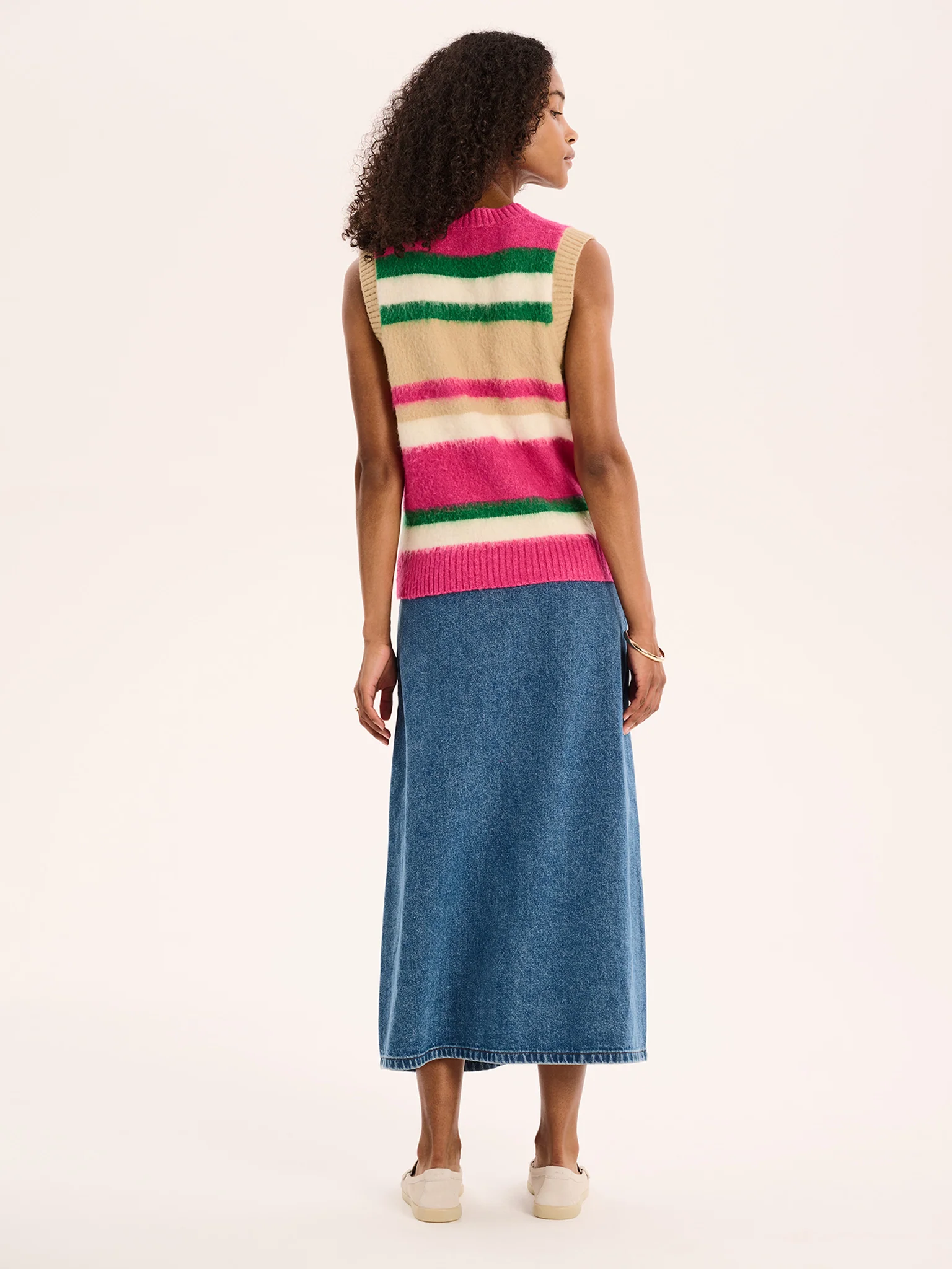 Matilda Multi Stripe Vest - Image 2