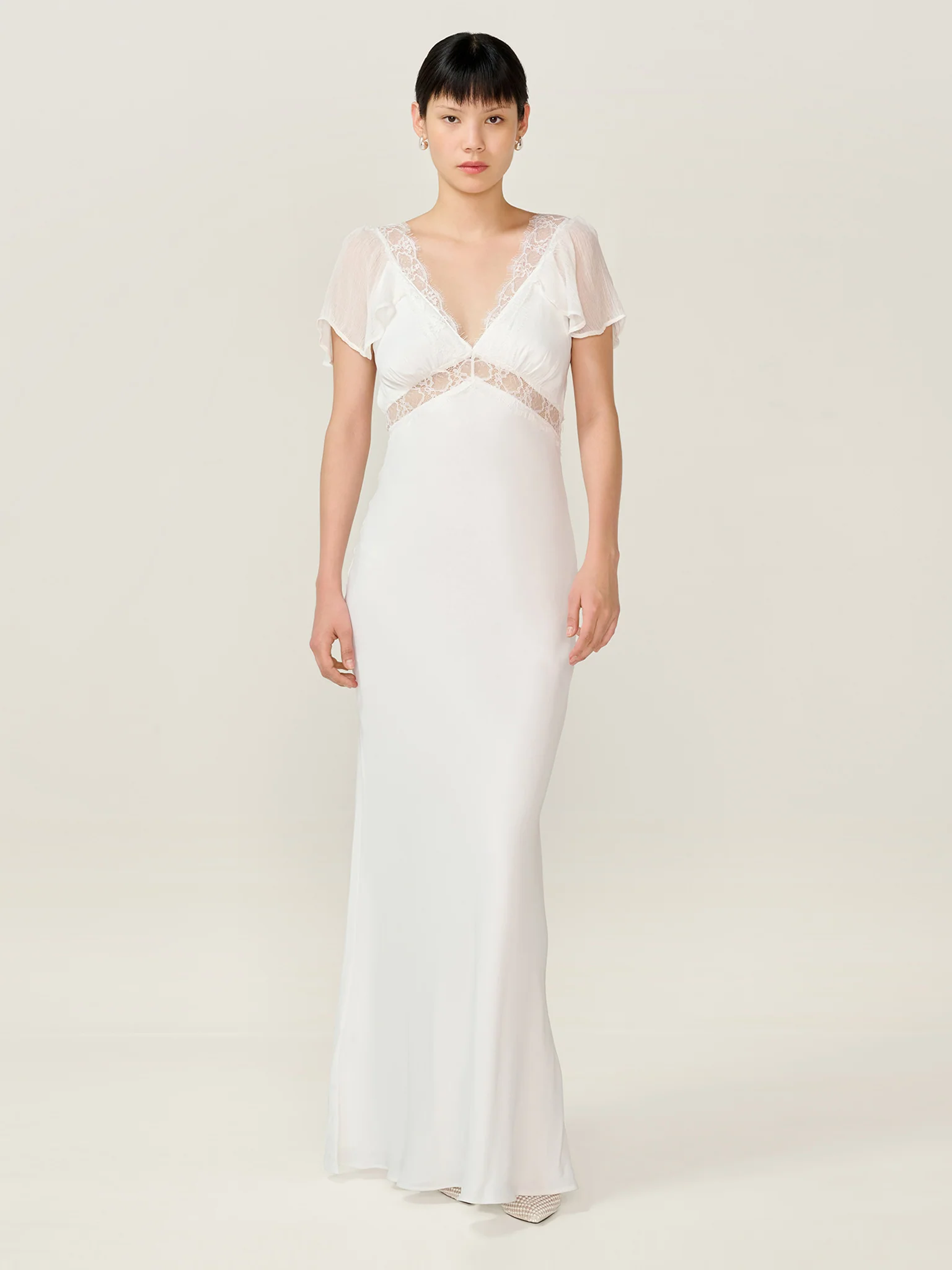 Meadow Dress in Ivory