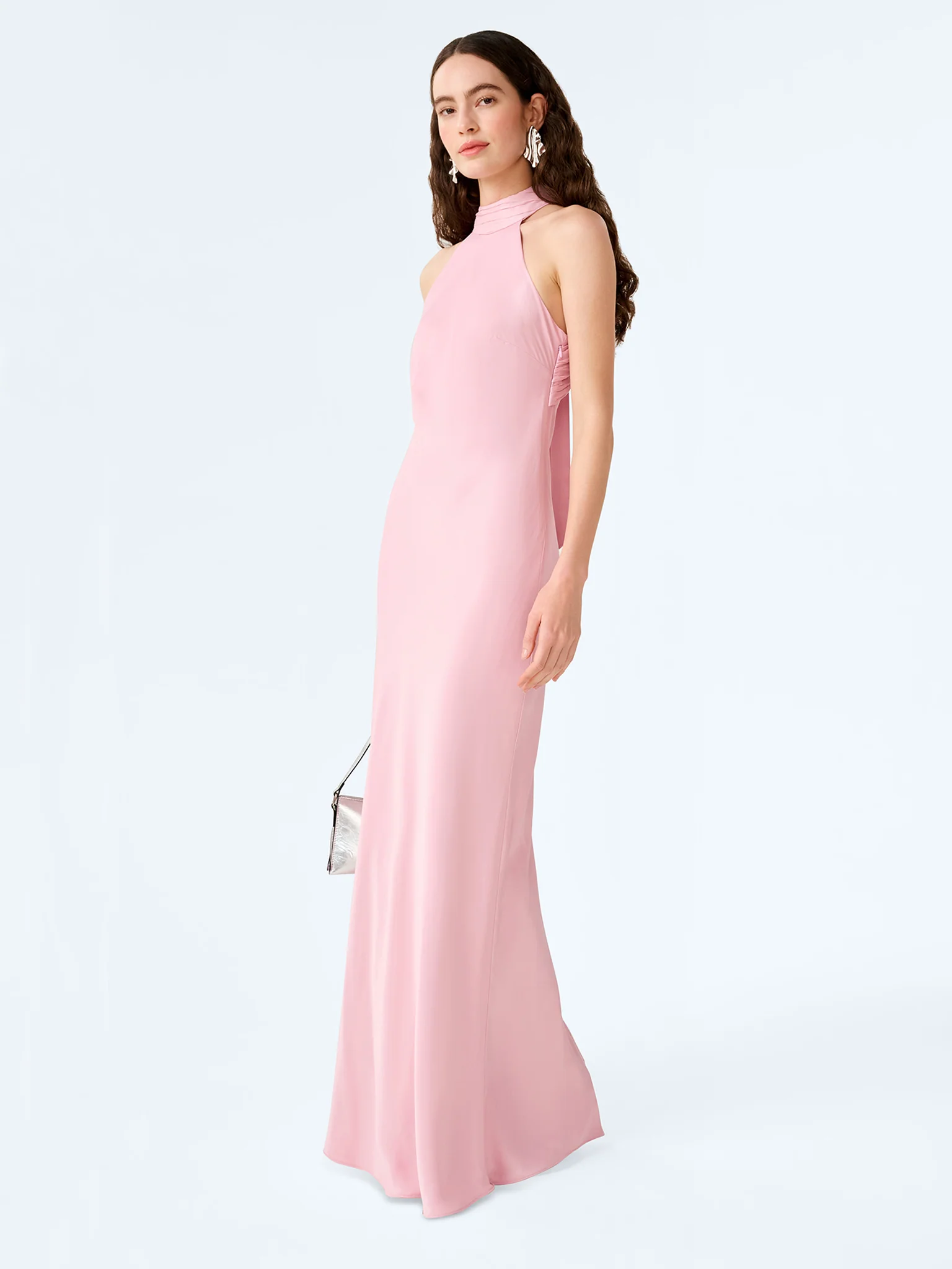 Milos Dress in Bleached Mauve - Image 3