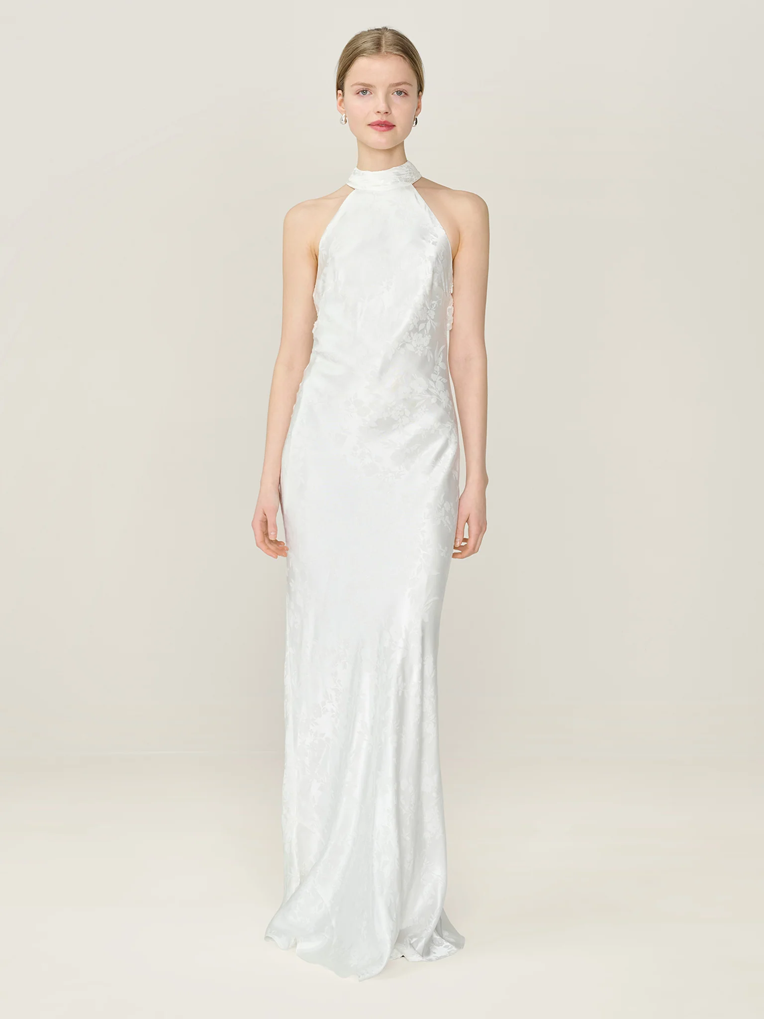 Milos Dress in Ivory