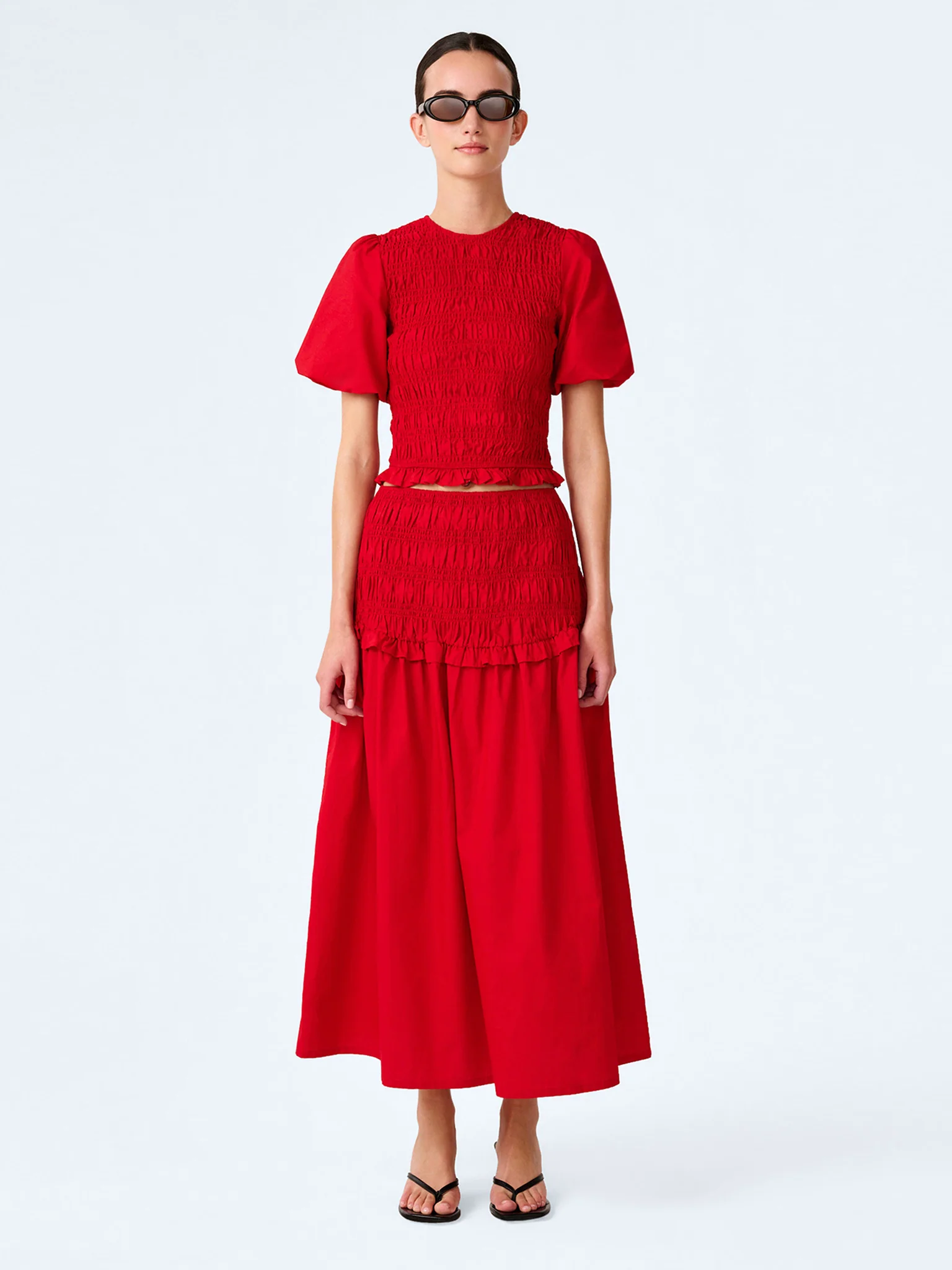 Nicolla Top in Barbados Cherry - Image 5