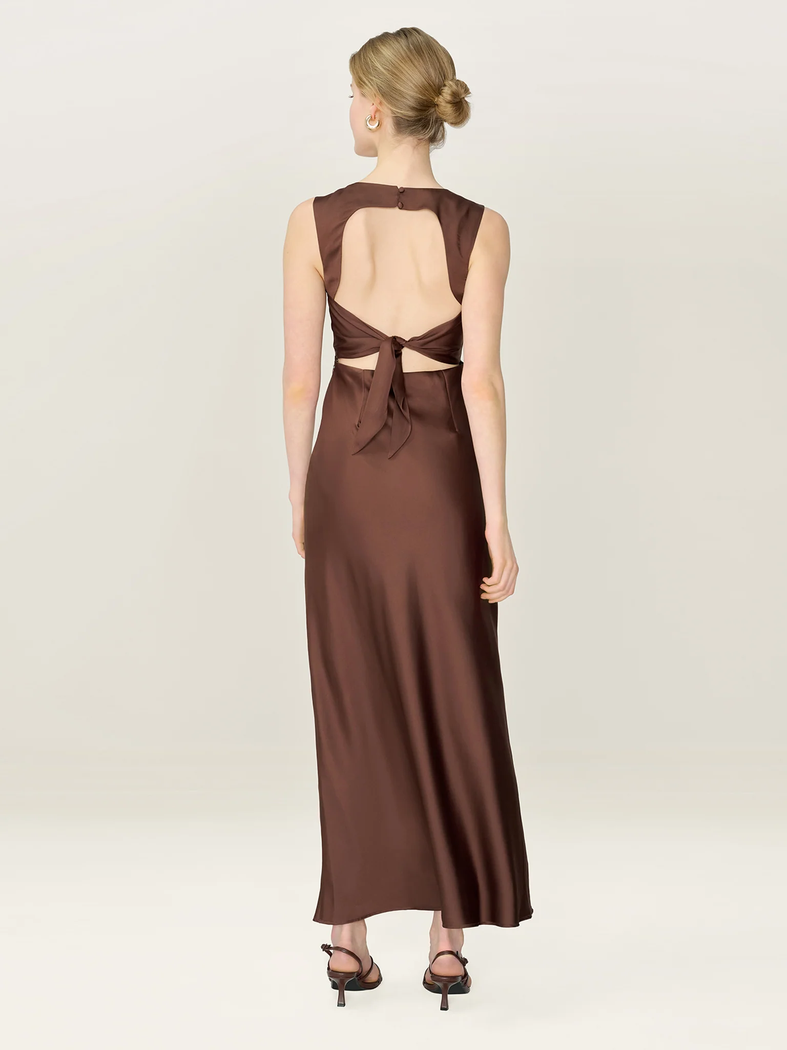 Nova Dress in Chocolate - Image 4