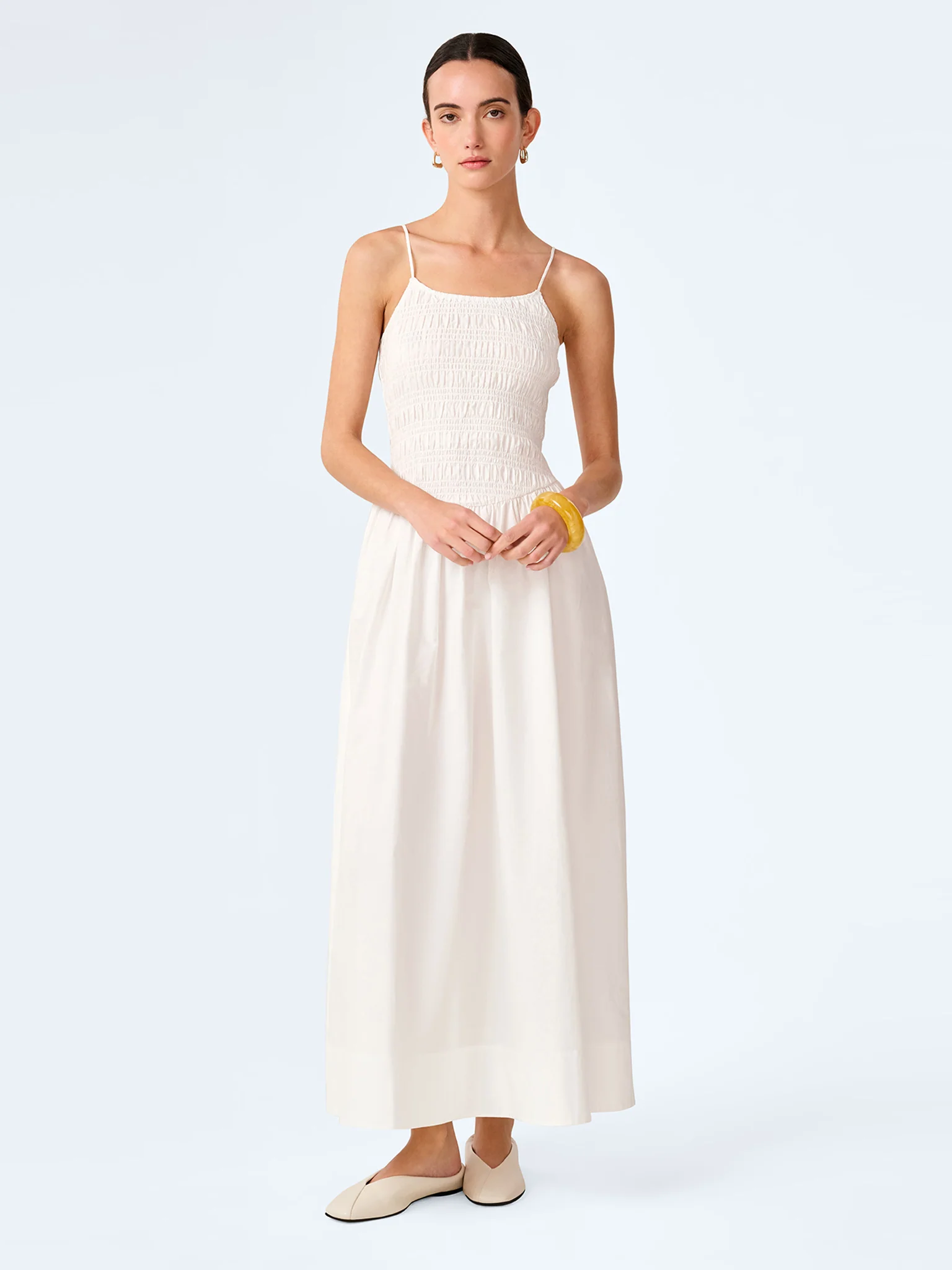 Paulina Dress in White