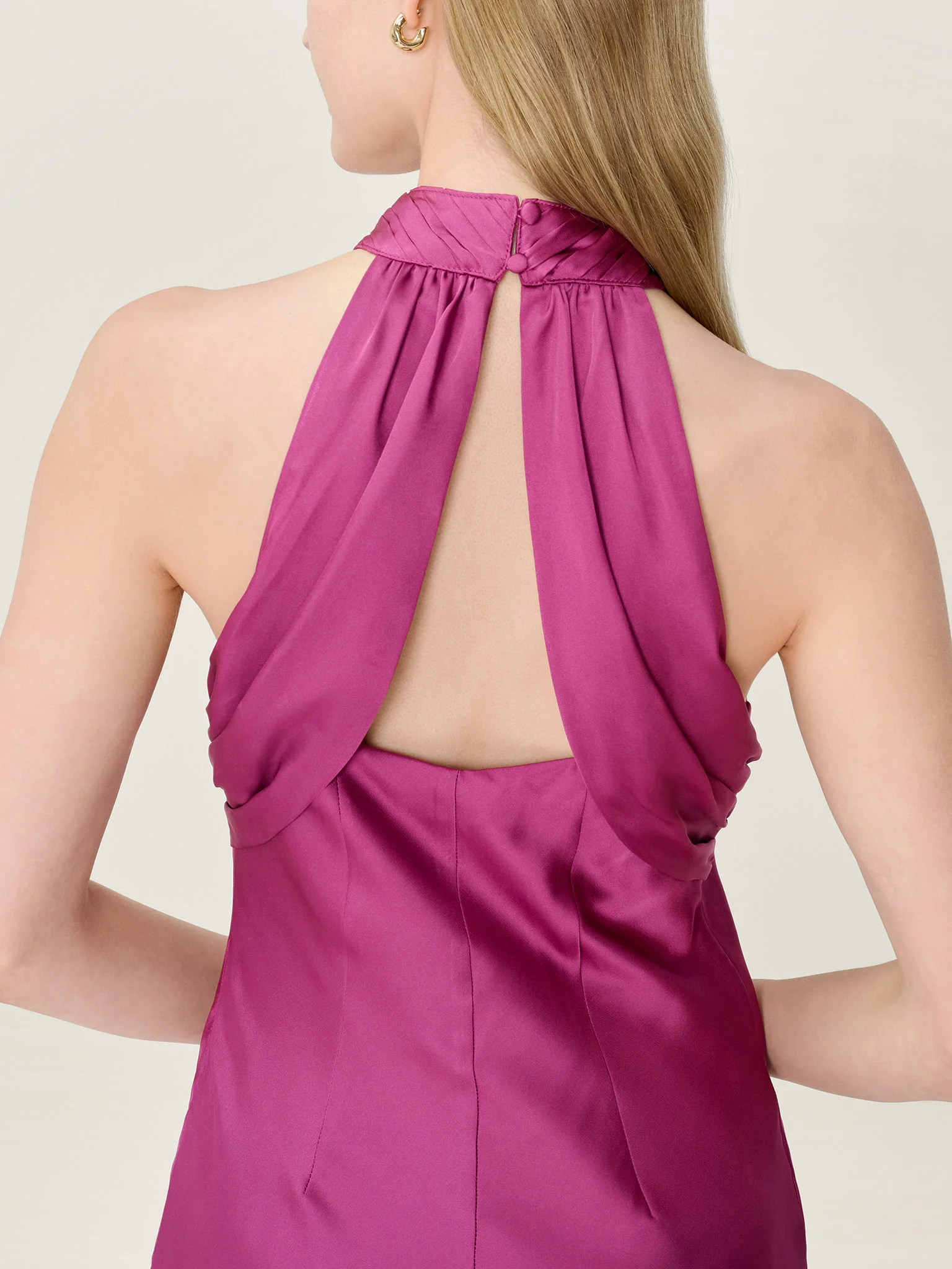 Seychelles Dress in Magenta - Image 5