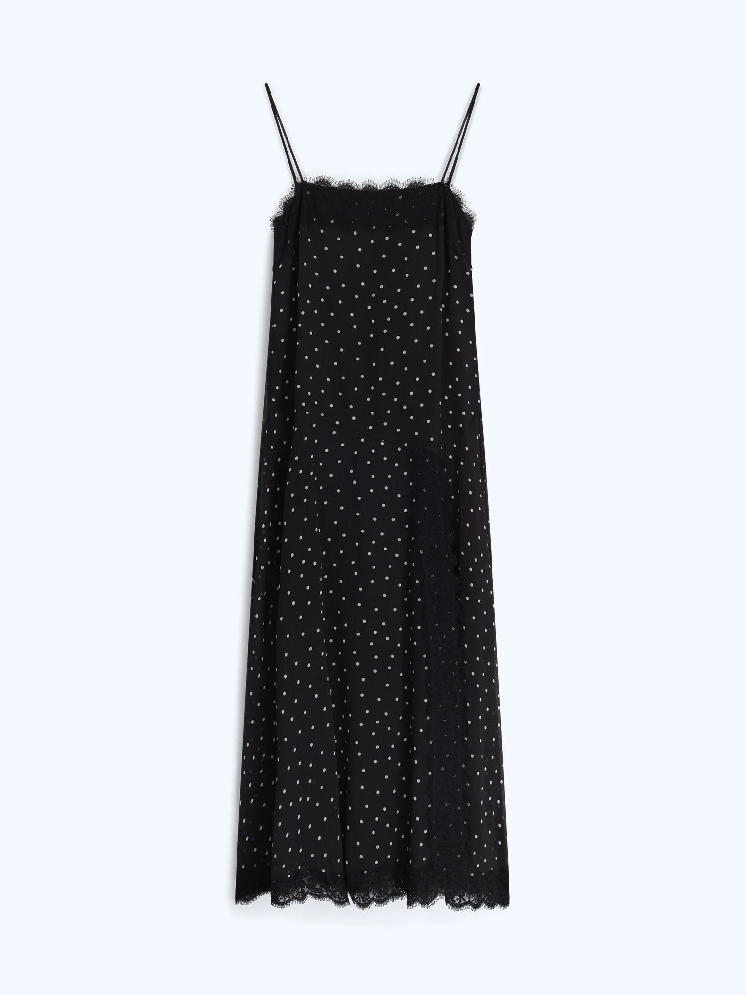 Thea Dress in Black Polka Dot - Image 6