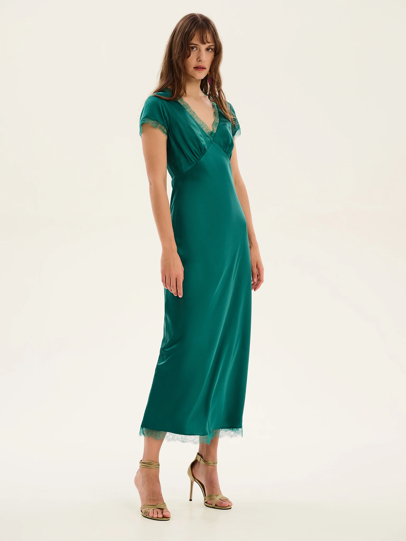 Woolf Dress in Alpine Green - Image 2